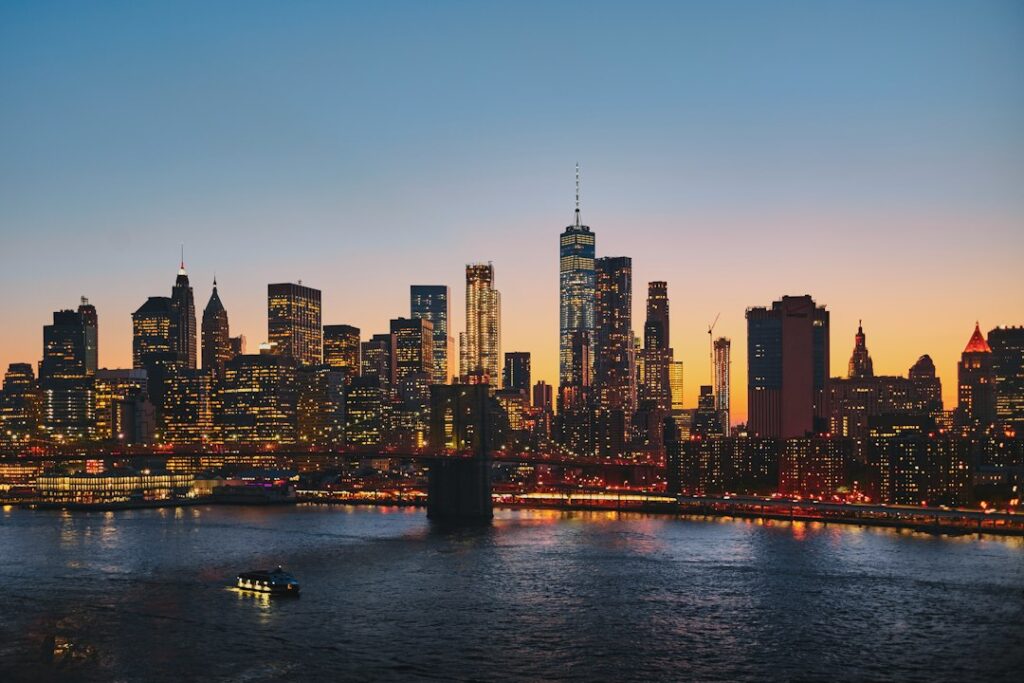 Manhattan New York City skyline