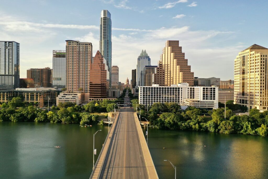 Downtown Austin Texas skyline